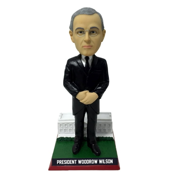 Woodrow Wilson White House Base President Bobblehead Numbered to 1,912