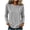 (Type 10)Gray, variant on Otvok Womens Casual Striped Tunic Tee Vertical Stripe Crew Neck Long Sleeve Pocket Loose Daily Top