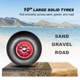 thumbnail image 3 of FlyFlise 80KG Loading Capacity Foldable Kayak Trolley Energy-saving Two-wheeled Carrier Cart for Kayak Canoe Boat, 3 of 6