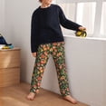 thumbnail image 5 of Disketp Fruits Peach for Teenagers' Pajama Pants ,Lounge Pants Teen joggers Ideal for Home, School, or Sports-XS(5-6), 5 of 6