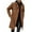 Brown, variant on JUMESGU Men Waterproof Long Trench Coats Men's Thermal Single Coat Business Peacoat (Grey,S)