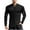 #070-Black, variant on Yusimy Men's Casual Solid Color Zip-Up Hoodie Fleece Lined Fitness Long Sleeve Round Neck Sweatshirt Sporty Comfort Athleisure