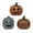 E, variant on 3PCS Vintage Distressed Wooden Pumpkin Figurines Multi Assorted Jack-o Lantern Face Wood Statue Fall Autumn Tiered Tray Mantel Tabletop Halloween Farmhouse Rustic Seasonal Indoor Decor-D