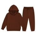 thumbnail image 3 of Boys Fleece Sweatshirt for Middle Large Children Spring Autumn Winter Sports, 3 of 9