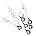 thumbnail image 2 of Music Note Spoons 6-Pcs Creative Cute Teaspoons Stainless Steel Staff Musical Notation Shaped Coffee Spoons, 2 of 6
