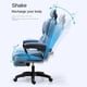 thumbnail image 4 of Upgraded Computer Chair, Home Office Comfort, Boss Chair Liftable Lying Linger, Cotton and Linen Reathable All-season Universal My Lux Decor Round, 4 of 10