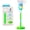 Blue, variant on Bubble Machine with Street Lamp Design featuring Musical Sounds and LED Lights for Toddler Outdoor Play and Backyard Birthday Party Activities
