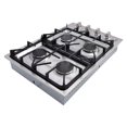 thumbnail image 2 of Thor Kitchen 30 Inch 4 Burner Drop In Gas Cooktop, Stainless Steel, 2 of 9