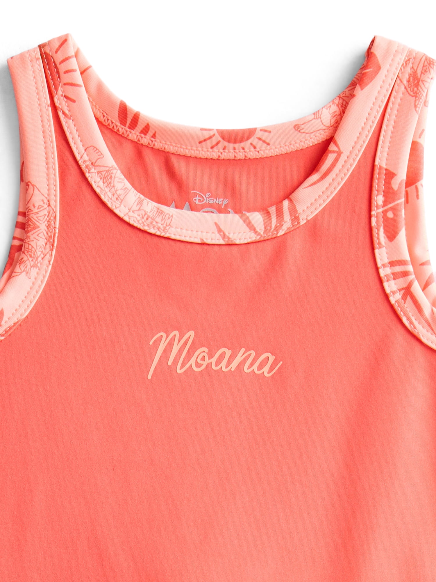 Moana Toddler Girls Active Tank Top and Pleated Skort Set, 2-Piece, Sizes 12M-3T