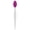 Purple, variant on Soft Silicone Double Sided Nose Cleansing Exfoliating Facial Lip Brush Blackhead Remover Tool Rose Red 5.9 in / 15 cm