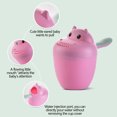 thumbnail image 7 of Giunmcul Bath Shampoo Rinse Cup Soft Spout Shower Water Cup Baby Hair Wash Rinse Shield for Toddler Bathing, 7 of 7