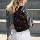 thumbnail image 5 of Balery Butterfly Mochila Clásica Impresa Básica para Viaje, Mochila Escolar Resistente al Agua, Mochila de Lona con Correas Ajustables-Medium, 5 of 5