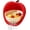 Red, variant on Fruit Drain Bowl – Apple Shaped Kitchen Strainer Basket, Vegetable Washing Filter Container - Portable Draining Tool for Kitchen Food Prep Water Control Use, Red Strainer Bowl (B)