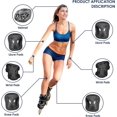 thumbnail image 2 of Protective gear set for kids and adults, 7-piece roller skating helmet set with knee pads, elbow pads, wrist guards, providing comprehensive protectio, 2 of 5