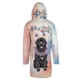 thumbnail image 2 of 4th of July Newfoundland Celebrates Independence Day All Over Print 3D Hooded Duffle Toggle Coat Newfie Dog Lover Gifts - 12010, 2 of 6