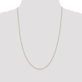 thumbnail image 2 of 14k Rose Gold 1.0mm Cable Chain, 2 of 3