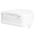 thumbnail image 2 of PCP 4" Raised Standard Toilet Seat, Increase Height Over Commode, Includes Lid, Tightening Stability Safety Clamps, 2 of 8