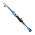 thumbnail image 3 of Telescopic Fishing Rod Durable Lightweight Casting Fishing Rods Fishing Pole 1.3m Blue, 3 of 10