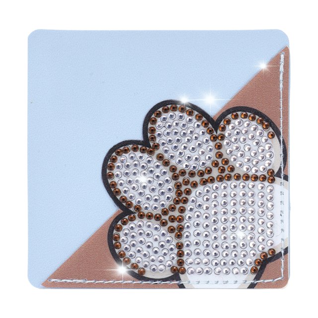 DIY Diamond Art Bookmarks Book Lovers Gifts 5D Cat Paw Triangle Page Book Marks FLhrweasw Nuevo