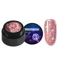 thumbnail image 1 of Esmalte de uñas en gel transparente para esculpir uñas, para decoración de uñas, con purpurina, 8 colores brillantes, 5 ml, 1 of 2