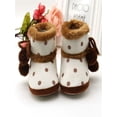thumbnail image 2 of Newborn Baby Boys Girls Winter Boots Soft Bottom Baby Girls Moccasin Warm Boots Non-slip Booties, 2 of 4