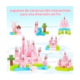 thumbnail image 4 of Set De Construcción Magnético Castillo De Princesa Niño 64pc ROSA, 4 of 5