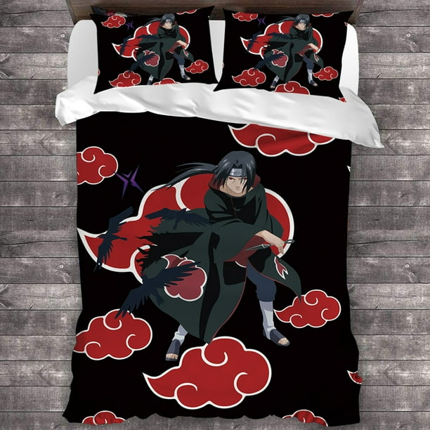 New Naruto Bedding Bed Set Twin Full Queen King Size Akatsuki Uzumaki