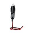 thumbnail image 2 of Cable de extensión para encendedor de cigarrillos de coche, compresor de aire, conector duradero, enchufe macho a hembra de repuesto para nevera , 60cm, 2 of 9
