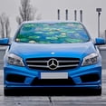 thumbnail image 2 of Awypu Water lilies Car Shades for Front Windows, Funny Windshield Sun Shade for Vehicle SUV Truck Protector 55.12*29.92 in, 2 of 7