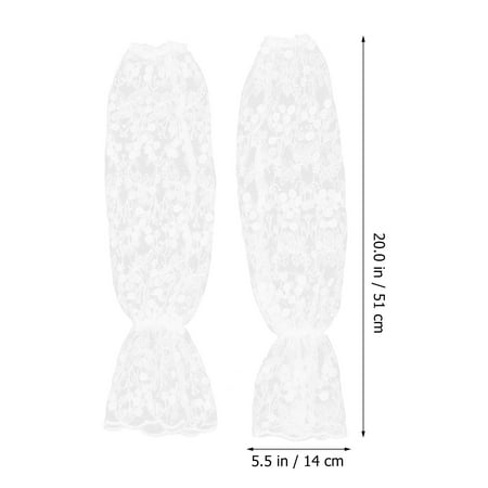 

1 Pair Lace Sun Protection Sleeve Female Summer Gloves UV-resistant Guard Arm