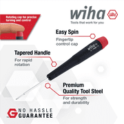 WIHA Tools 8 Piece Precision Slotted and Phillips Screwdriver Set
