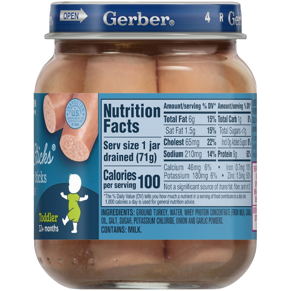 gerber turkey baby food walmart