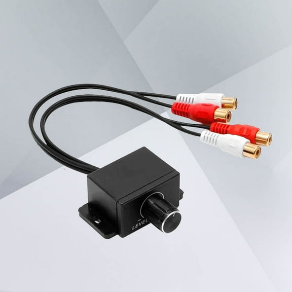 HAMPPLIES Car Speaker Amplifier with Volume Control for Car Use 1Set