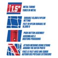 thumbnail image 2 of Warrior 72" Metal Street Hockey Goal with Heavy Duty Mesh, 2 of 4