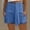Blue, variant on Shorts for Women's Shorts Casual 2024 Summer Beach Shorts With Pockets Lightweight Loose Fit For Everyday Wear Blue L