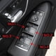thumbnail image 3 of Car Window Lift Switch Button Cover with Tools for Mercedes-Benz,No.4, 3 of 5