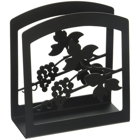 Porta Servilletas Village Wrought Iron de Hierro Forjado 15 cm Diseño Vid