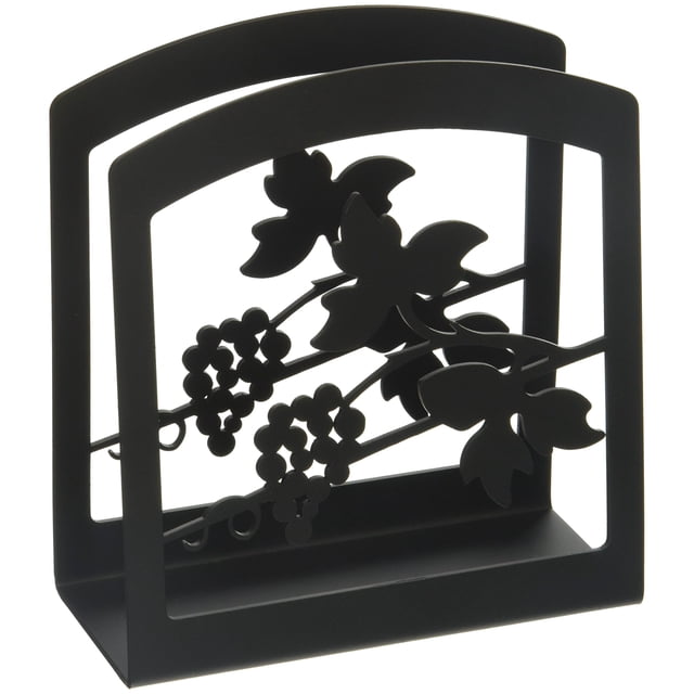 Porta Servilletas Village Wrought Iron de Hierro Forjado 15 cm Diseño Vid