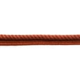 thumbnail image 1 of 3/8" (1cm) Basic Collection Solid Twisted Rope Cord Trim with Lip (Style# 0038EMPS), Dark Rust Orange #K35 (Deep Coral) Sold By The Yard (36"/3 ft/0.9m), 1 of 1