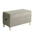 thumbnail image 2 of HomePop Banquette de Rangement Décorative Juvénile Diva, Mu, 2 of 3
