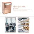 thumbnail image 4 of MIANGASTORE Office Suggestion Box Letter Box Mailbox Cards Post Box for School Office, 4 of 8