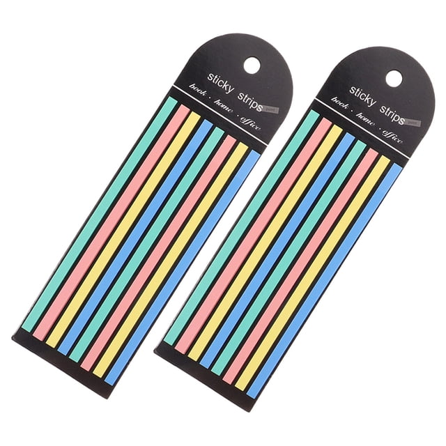 unbranded Strips De Multicolor Para Libros Con Textura Y Adhesivo Seguro Para
