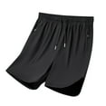 thumbnail image 2 of Kureaily Women's Sports Loose Casual Quick Drying Thin Shorts Women's Wide Leg Pants, 2 of 5