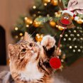 thumbnail image 4 of Pet Fur Ball Bell Doll Burlas Juguetes con Catnip Gato de Navidad Juguete de peluche (Muñeca), 4 of 5