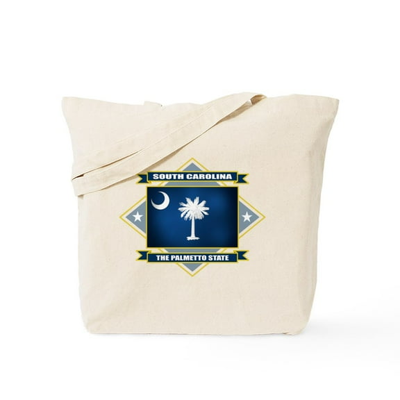 CafePress - South Carolina Flag Tote Bag - Unisex Canvas Tote Bag, Beige, 1-Piece