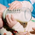 thumbnail image 4 of Tommee Tippee Natural Start 3 Uses Glass Baby Bottle, Cup or Jar Set, 3x9oz, Slow Flow Breast-Like Nipple for a Natural Latch, Leakproof Travel Food Jar Lids, 4 of 5