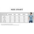 thumbnail image 2 of Men's Casual Pocket Short Sleeve Tee Basic Striped Summer Cotton Soft Tee Tops, 2 of 2