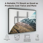 ProHT Ultra Slim Fixed TV Mount 32 inches to 55 inches for TV Flat Panel/LED/LCD Monitor, Max Load77 lbs.