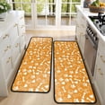 thumbnail image 4 of Kitchen Rugs Sets Of 2,Yellow Puppy Dog Food Footprints Anti Fatigue Kitchen Mat Rugs Non Slip Washable,Decorative Kitchen Floor Mats for Kitchen,Sink,Laundry,17"x47"+17"x47", 4 of 5