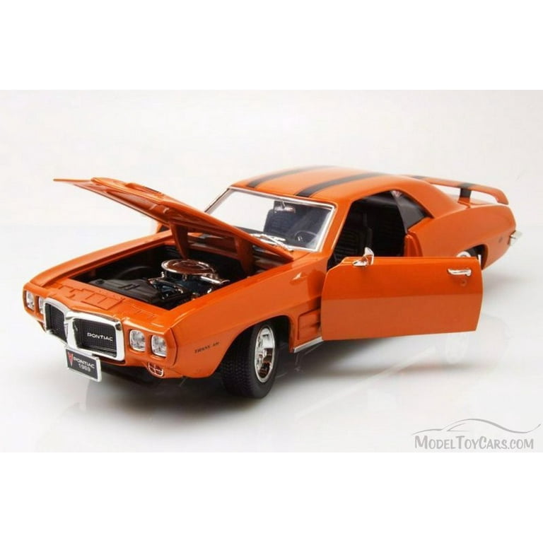 1969 Pontiac Firebird, Orange - Road Signature 92368 - 1/18 Scale
